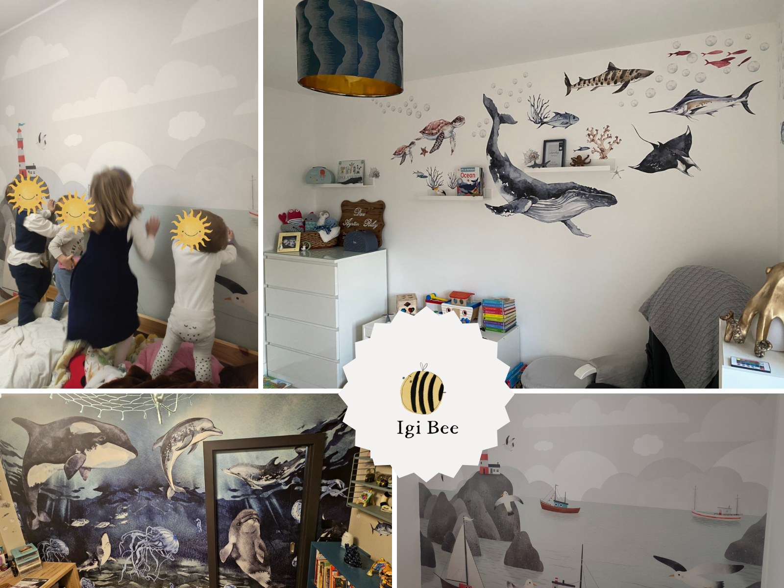 Sea animals - walldecals