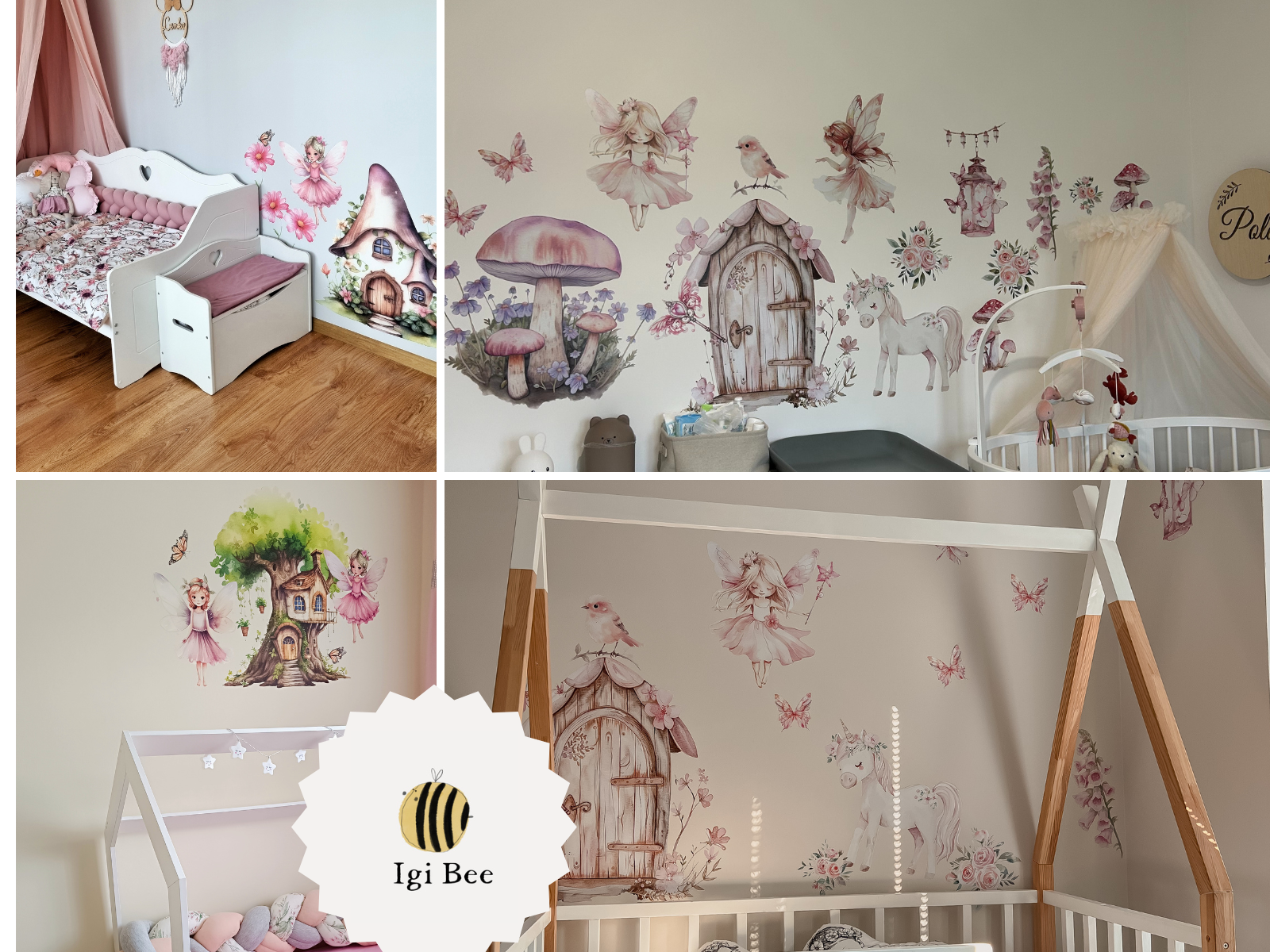 Magic Fairies wall decal collection