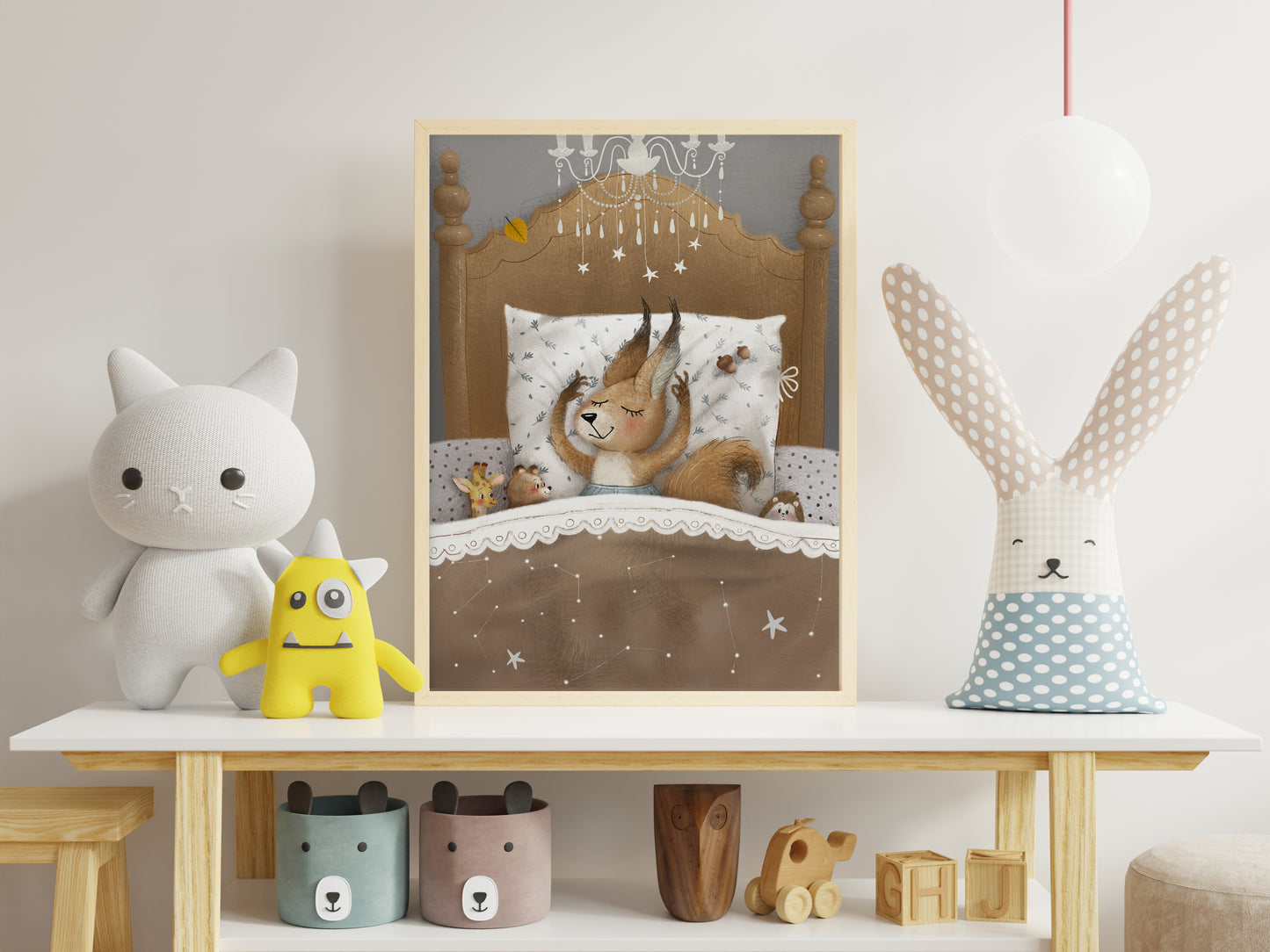Magic forest wall stickers
