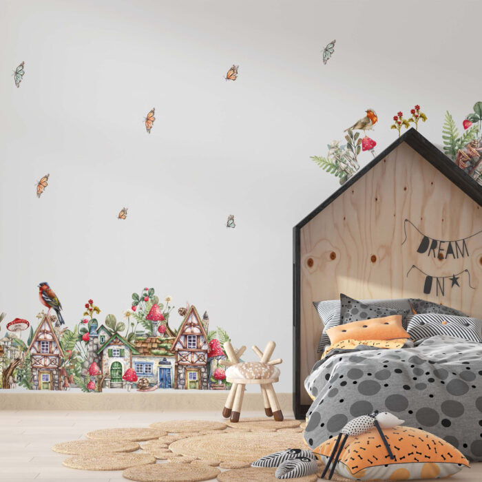 Fairy Tale Town wall stickers