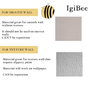 Poppy wall decals - 4 sizes