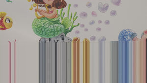 This enchanting singing mermaid wall decal
