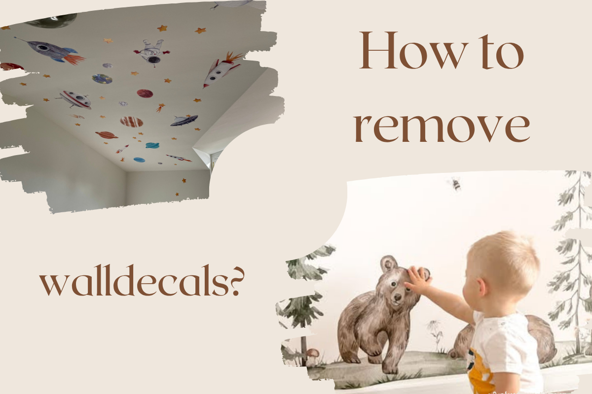 How to Remove Wall Decals Without Damaging Paint
