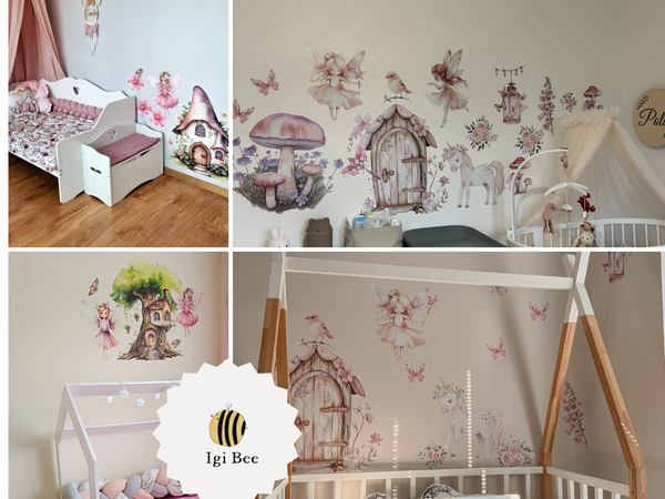 Magic Fairies  wall decal collection