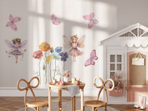 Fairy Wall Decals Girls Bedroom Decoration