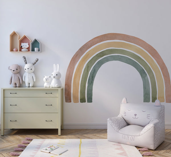 Beautiful rainbow walldecal