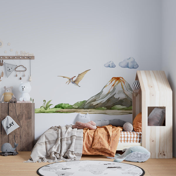 Dino Delight Wall Stickers - big set with dinosaurs