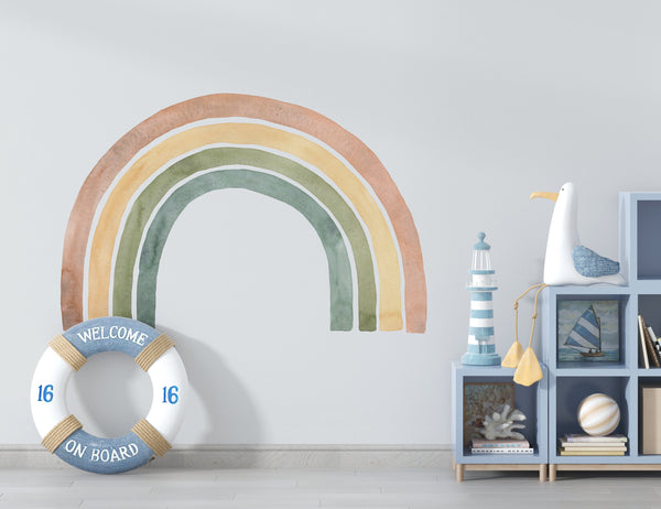 Beautiful rainbow walldecal