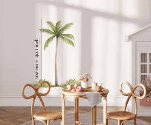 Palm tree wall decal