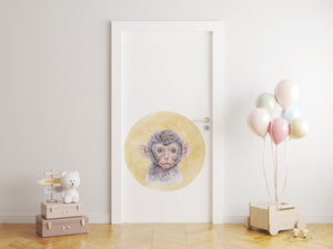 Safari wall decals/ door decals Monkey