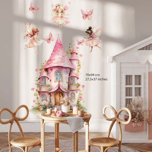 Fairy wall decal detail by Igibee
