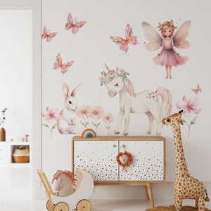 Fairy Wall Decals Magical Girls Room Decor