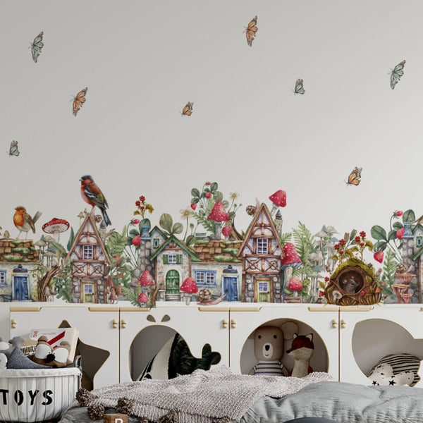 Fairy Tale Town wall stickers