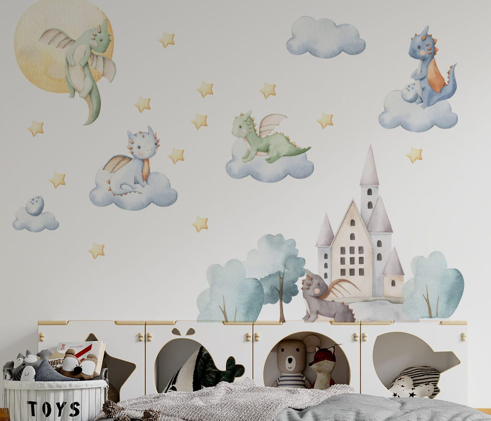 Dragon Kingdom Wall Stickers