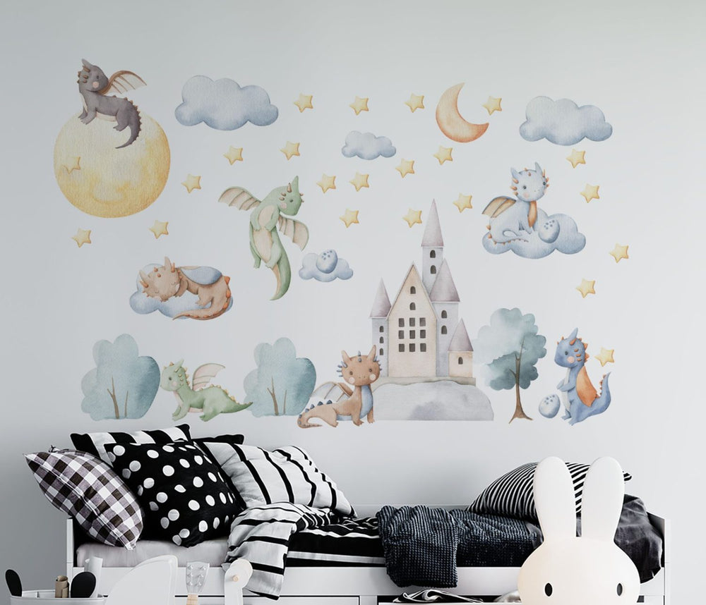 Dragon Kingdom Wall Stickers
