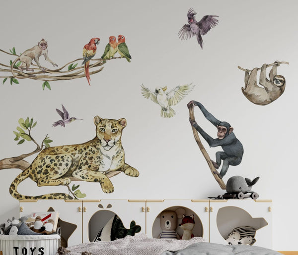 Jungle Animals wall stickers
