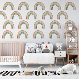 20 little rainbows - walldecal set