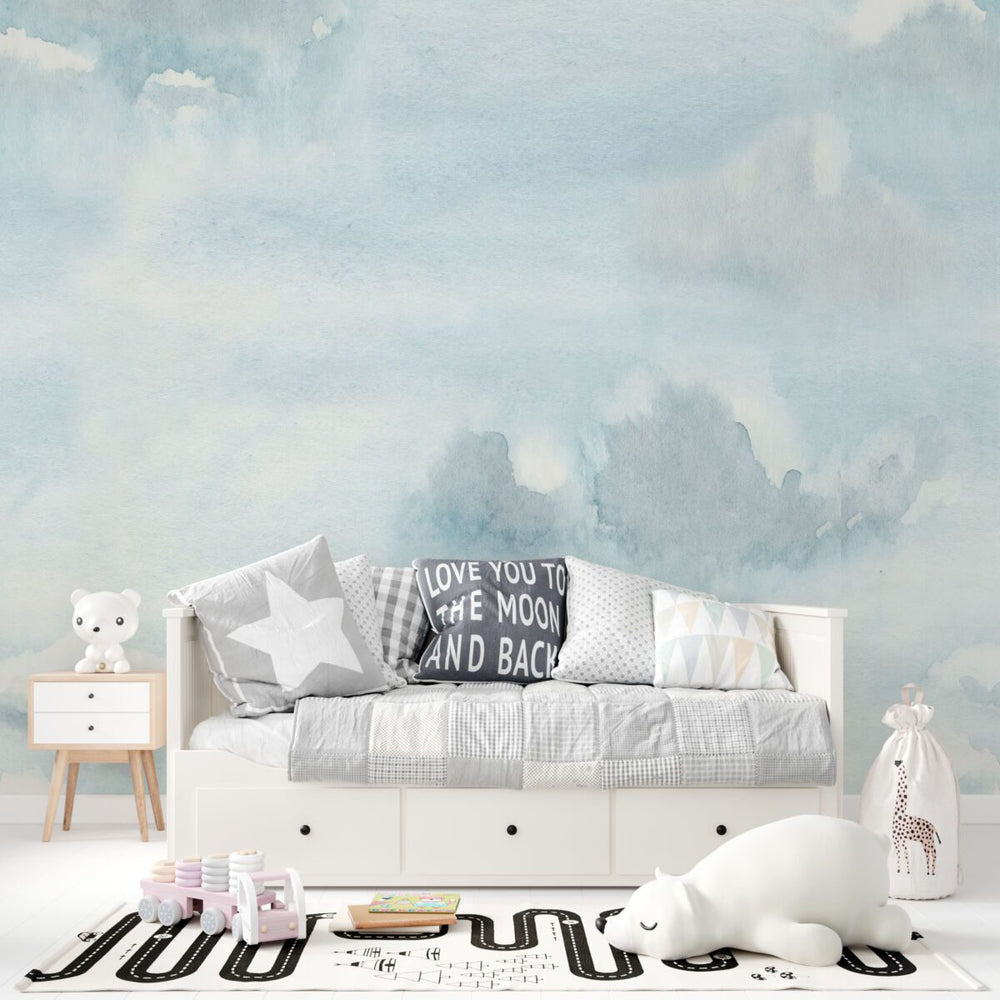 Blue sky clouds wallpaper by Igibee