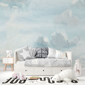 Blue sky clouds wallpaper by Igibee