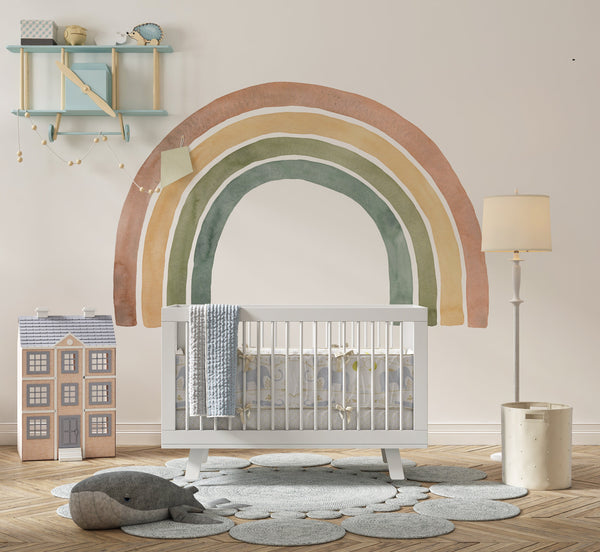 Beautiful rainbow walldecal