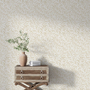 William Morris pattern wallpaper mural by Igibee