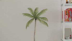 Palm tree wall decal