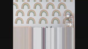 20 little rainbows - walldecal set
