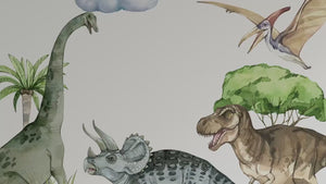 Dino Delight Wall Stickers - big set with
