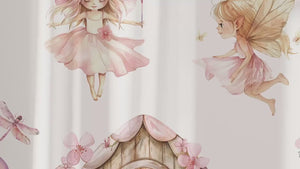 Dreamy Fairy Wall Decals Peel and Stick Home Decor