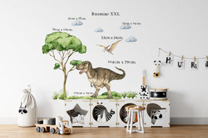 Opaque removable vinyl stickers for kids room applied to a colored wall to show perfect coverage without transparent borders.