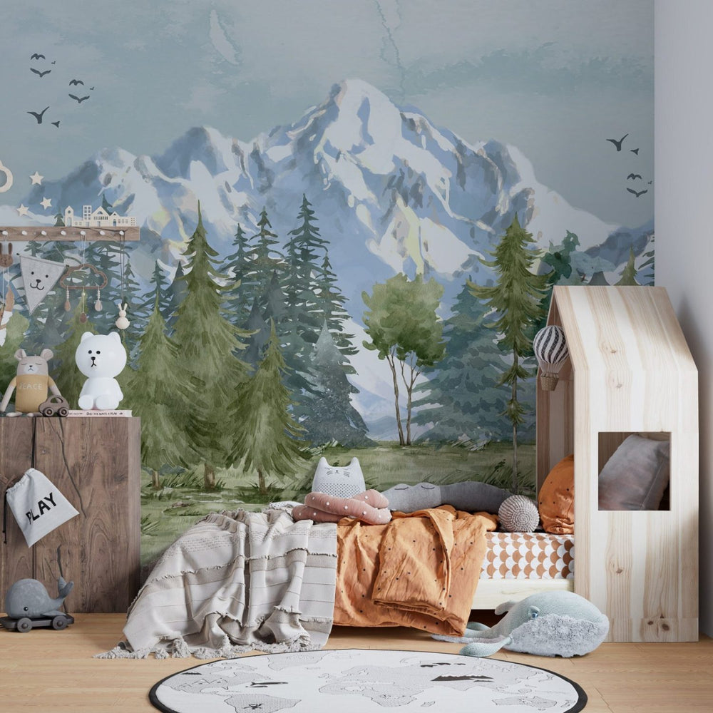 Rocky mountains landscape wallpaper by Igibee
