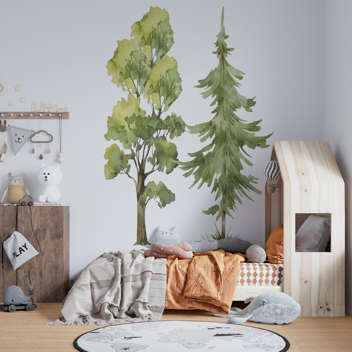 Tree wall stickers collection - 180 cm height