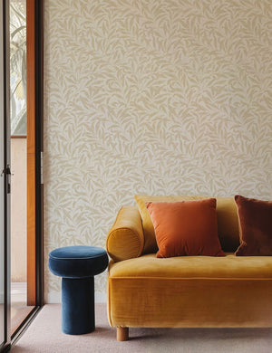 William Morris botanical wallpaper detail by Igibee